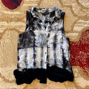 Rock & Republic Tie Dye Sleeveless Top Size M